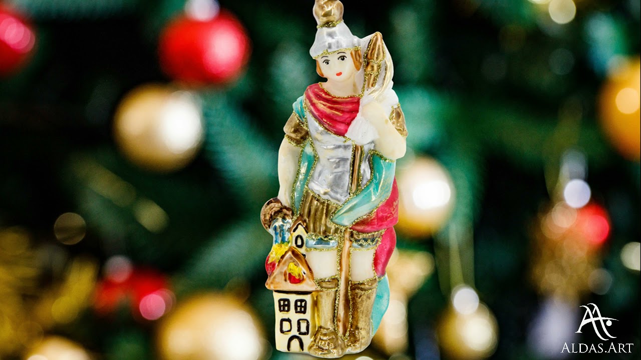 Saint Florian - Educational baubles - Aldas.Art